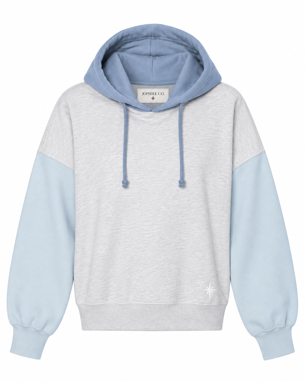 Blue Artic Vintage Hoodie