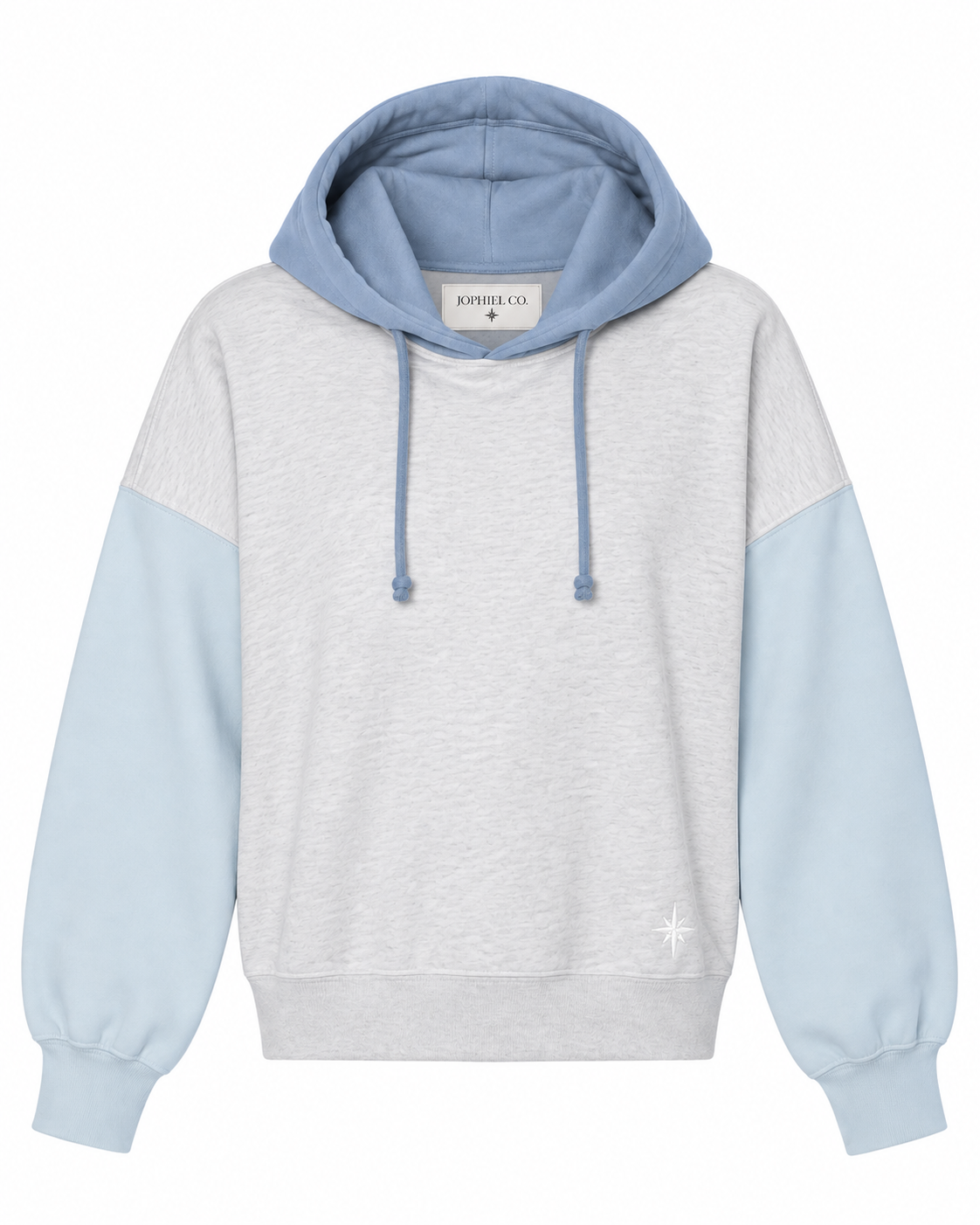 Blue Artic Vintage Hoodie