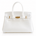 White Orchid Jelly Handbag
