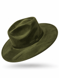 The Lozen Fedora Suede Hat